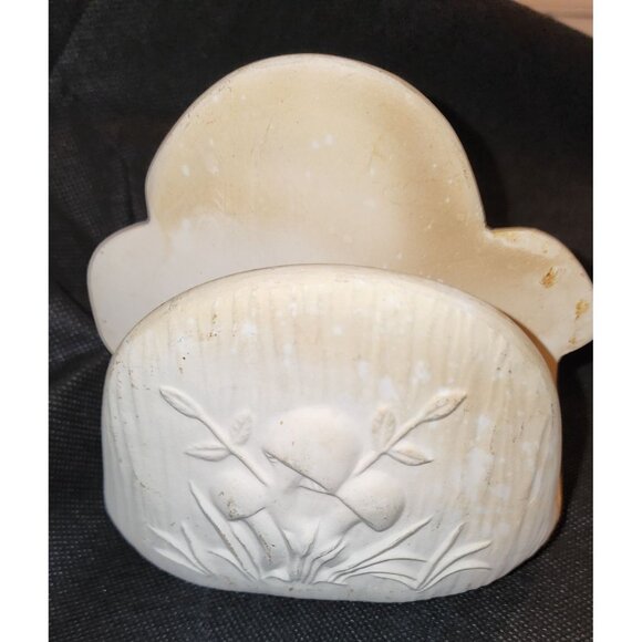 New Old Stock Vintage Groovy Retro Kitsch Ceramic Mushroom Napkin Mail Holder Ne - Picture 4 of 10
